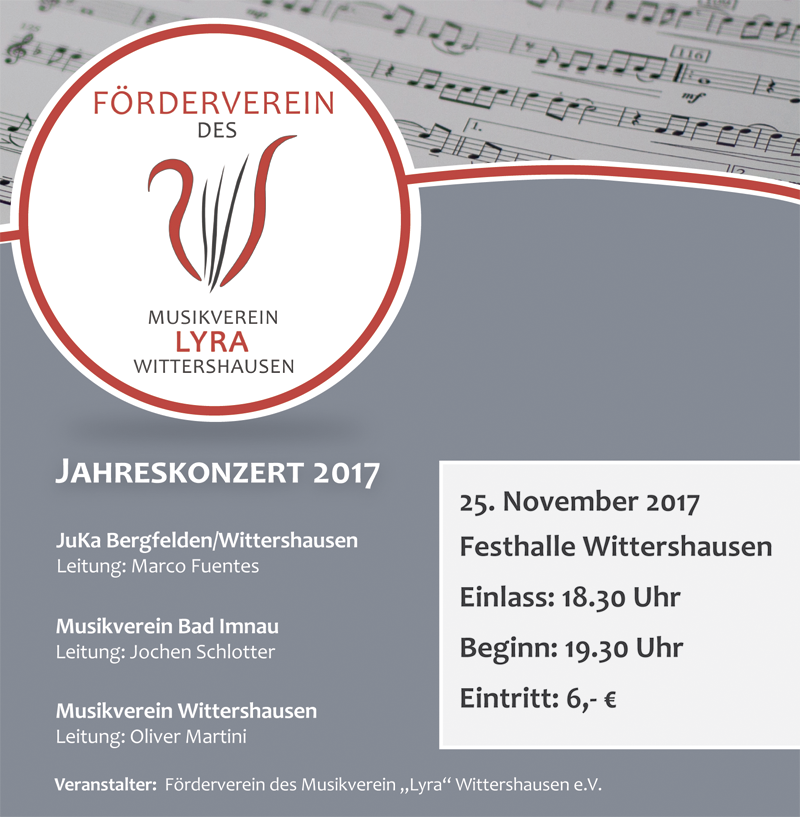 Jahreskonzert Wittershausen